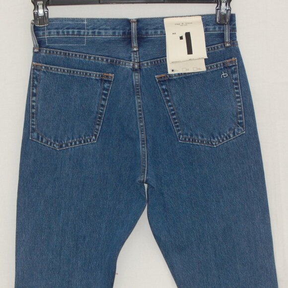 Rag & Bone Men’s Premium Denim Jeans Skinny Fit 1 Indigo Wash NWT AUTHENTIC - Picture 7 of 7